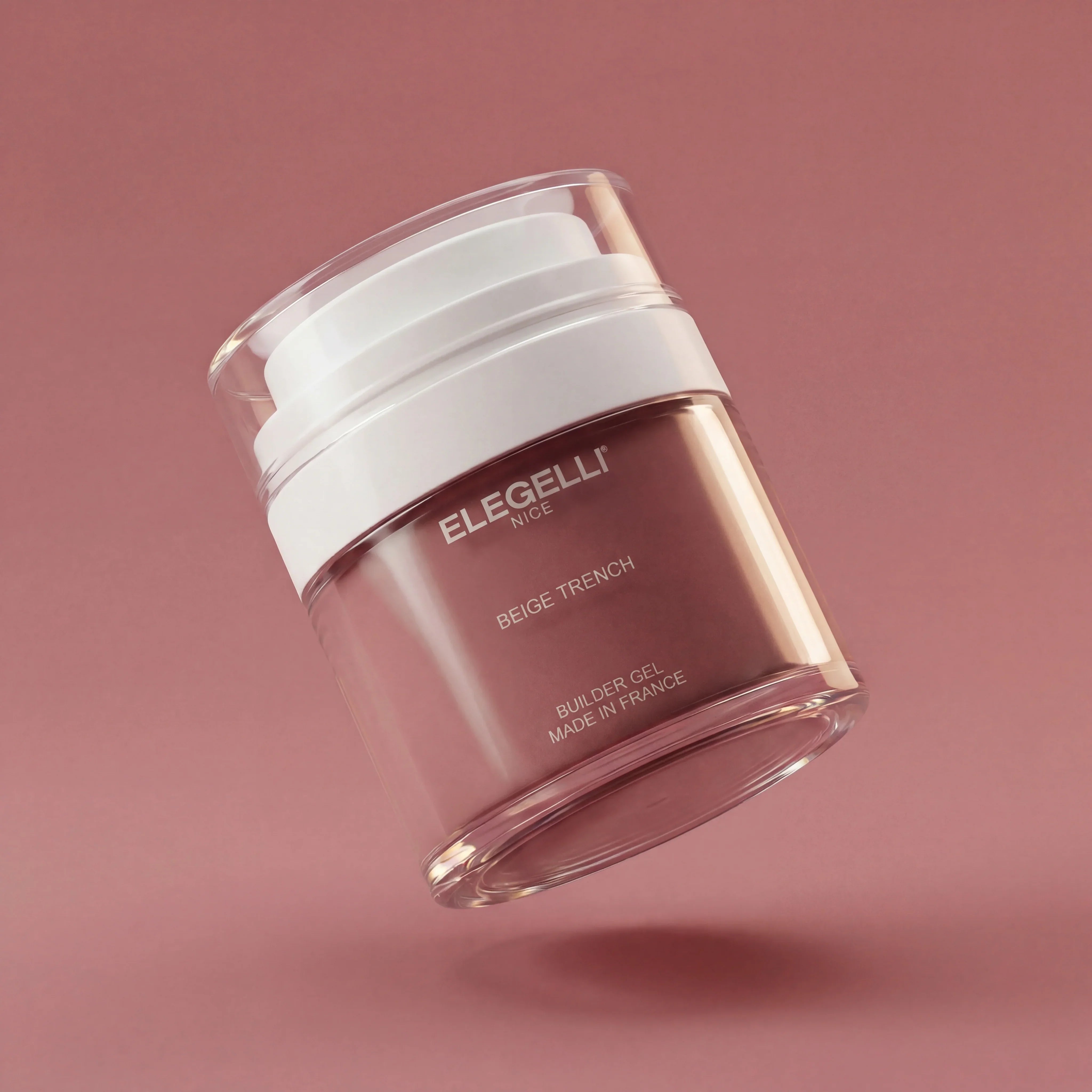 B010 Beige Trench - Elegelli